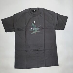Serial Killer Men's T-shirt Size L Grey Pot Leaf Legalize It VTG 1990's Y2K Sk8